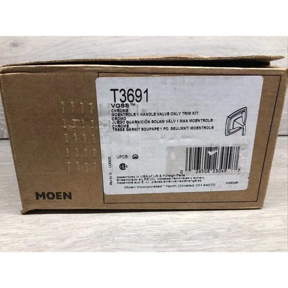 MOEN Voss 2-Handle Bidet Faucet Trim Kit In Chrome (Valve Not Included